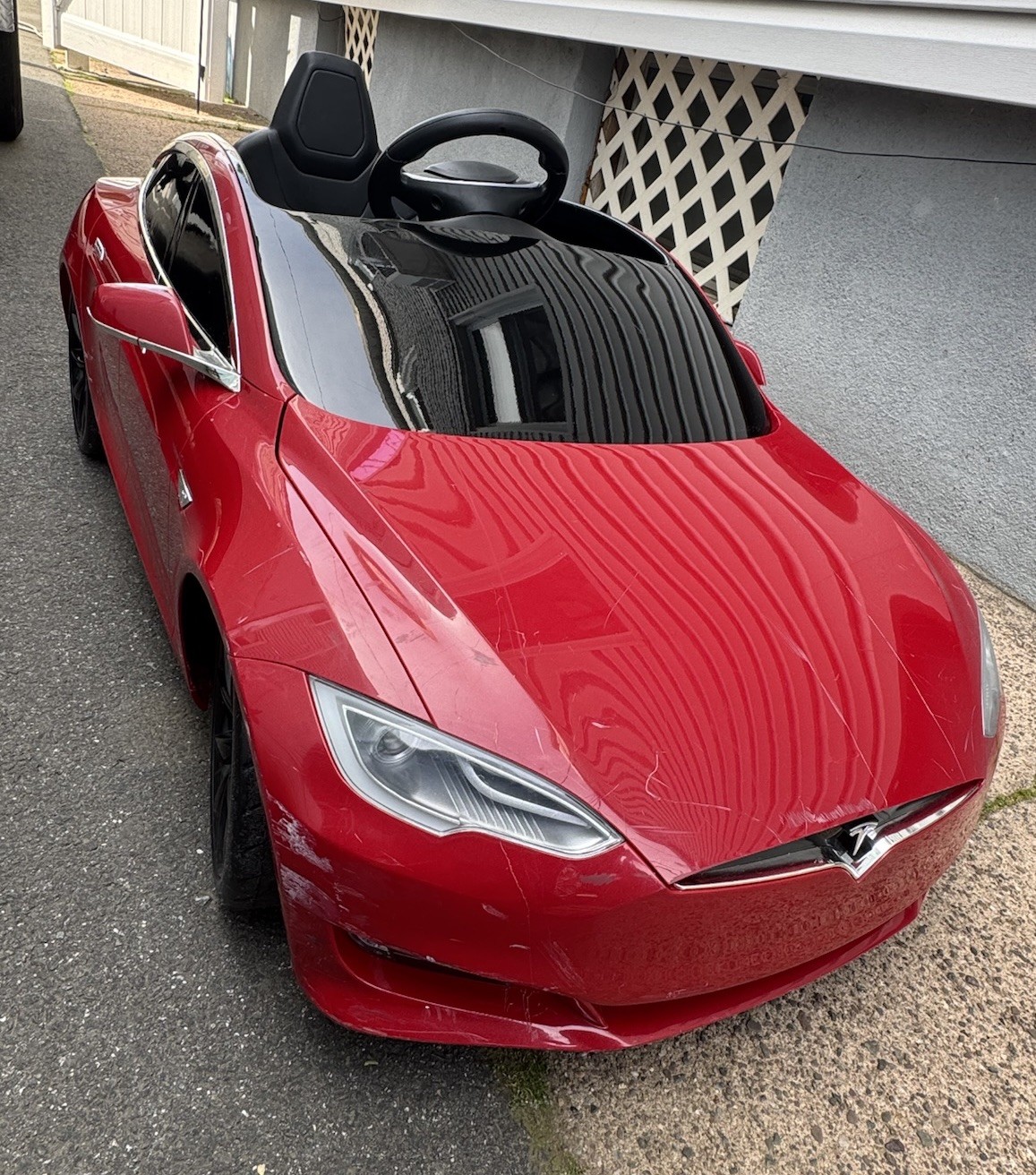 Radio Flyer Tesla Model S Electric Car – Works – W/ Charger