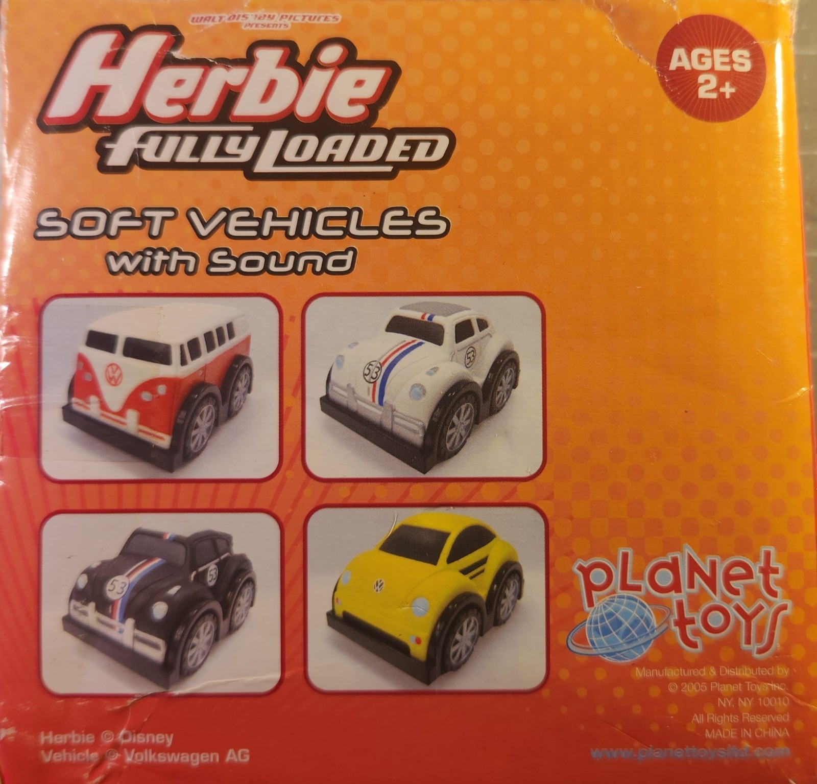 Herbie Fully Loaded Soft W/ Sound. (See Discription)