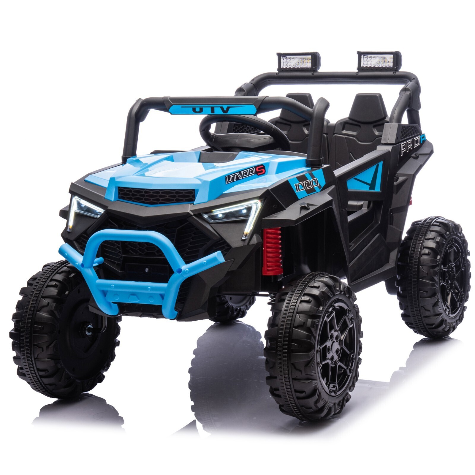 24V 2 Seater Power Wheels Electric Ride on UTV Car Toys Gift for Kids W/Remote