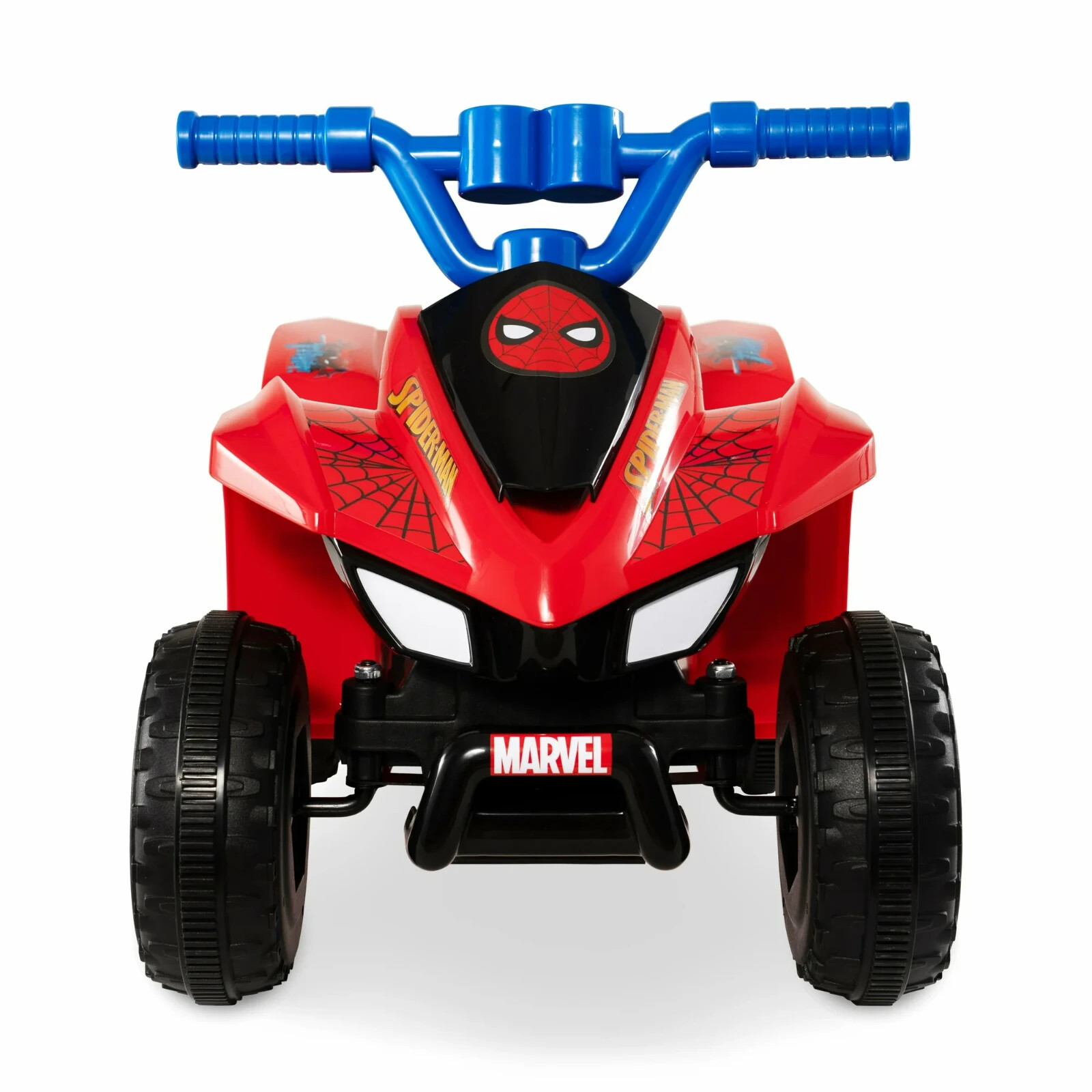 Kids Spiderman 6V Battery-Powered Ride-On Quad, Ages 1.5+