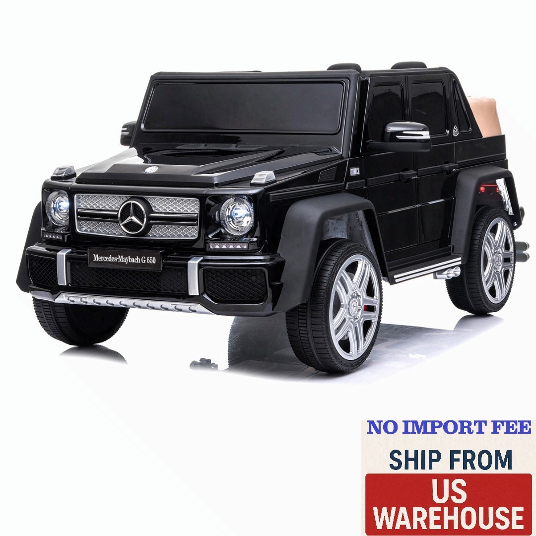 12V Mercędęs Maybαch G650 Landaulet 1 Seater Ride On Car Kid Electric SUV Remote