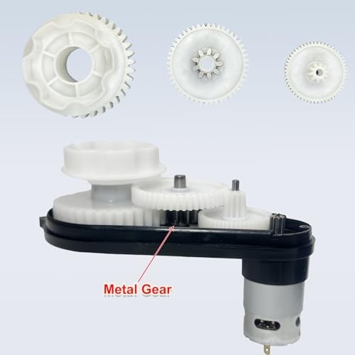 12V 550 Gearbox Motors – 12000RPM High-Speed Replacement for Ride-On Cars & Moto