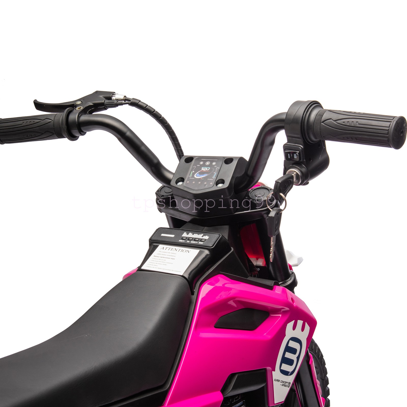 24V Electric Motorcycle Kids Ride On Toy Motocross 200W 9.32MPH For Kids 5-15