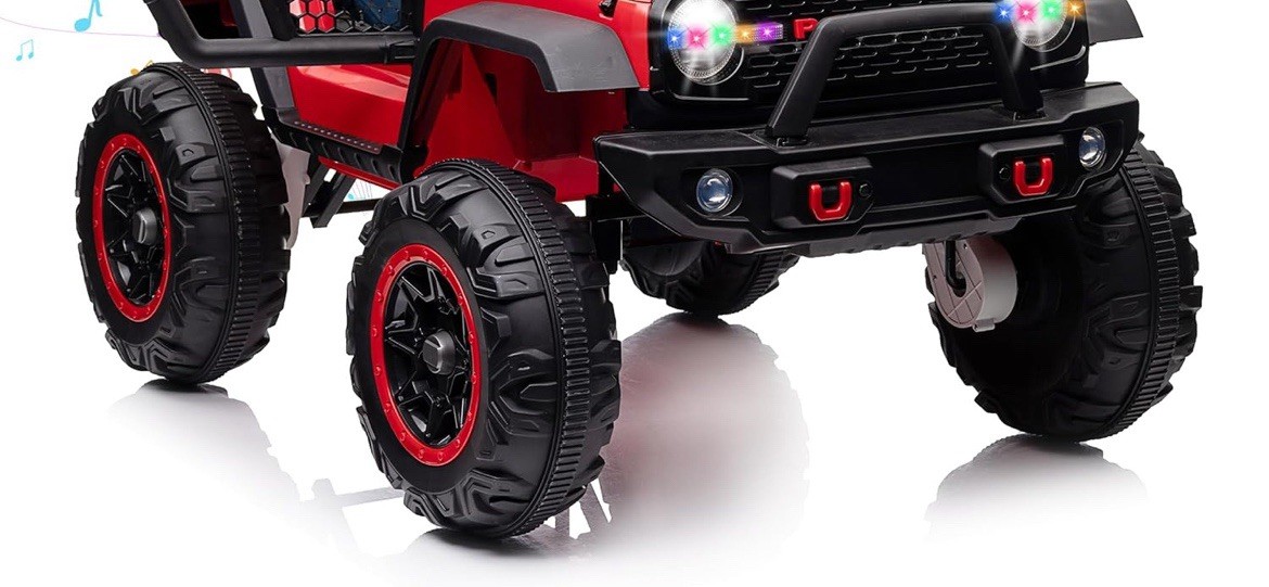 Hipicute Set of 4 Wheels for 24V 2 Seater Kids Ride On Car