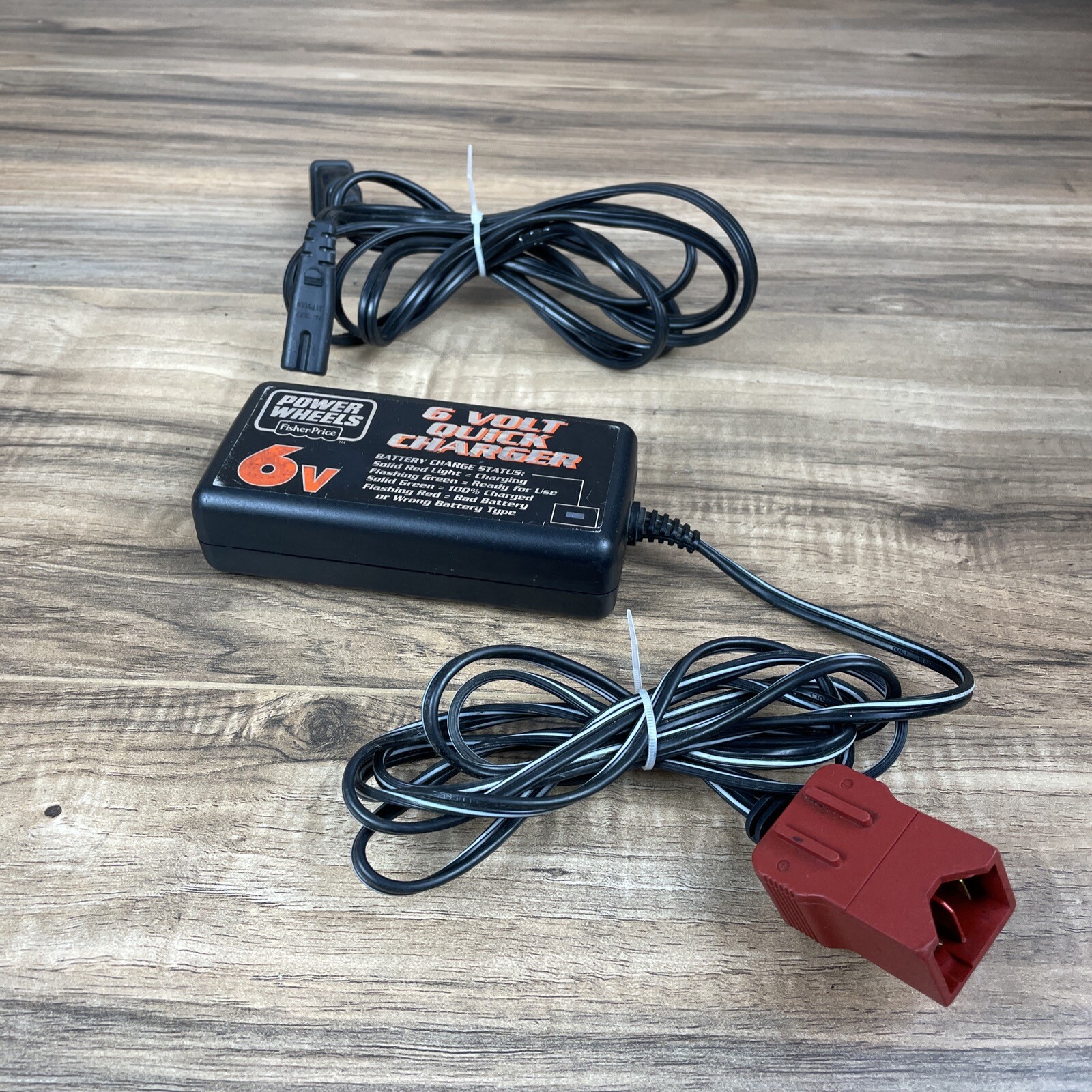 Power Wheels 00801-1484 6V Quick Battery CHARGER