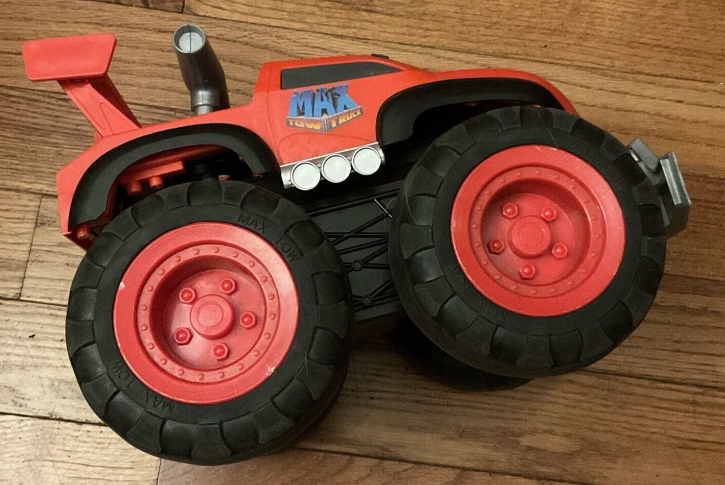 MAX Tow Truck 200lbs Red Electronic Talking Jakks Pacific 2014 TOW DOESN’T WORK