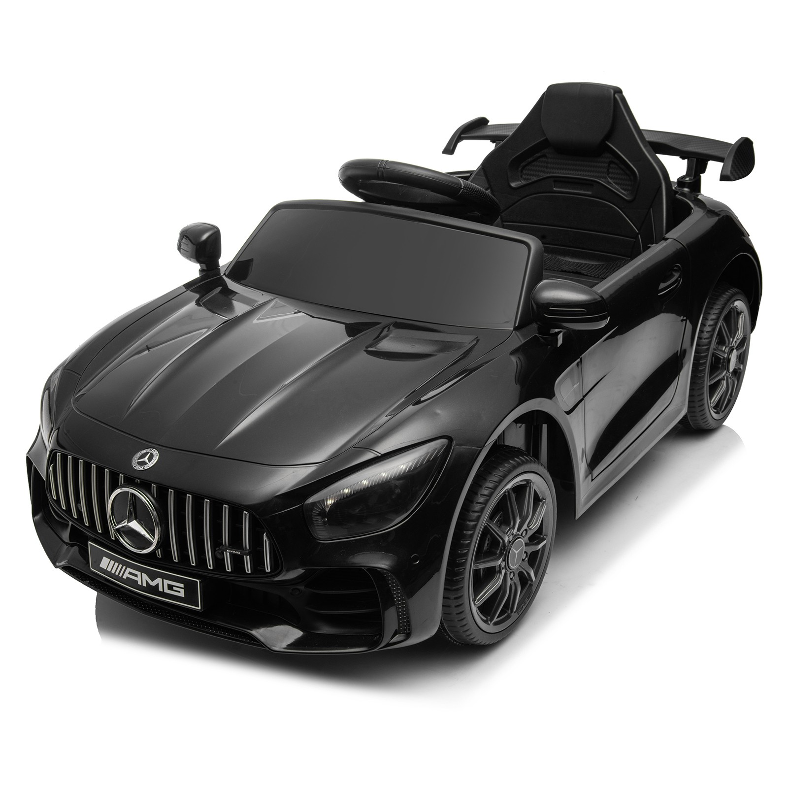 12V Licensed Mercedes-Benz Electric Ride on Car Toy LED Lights for Toddler Kids