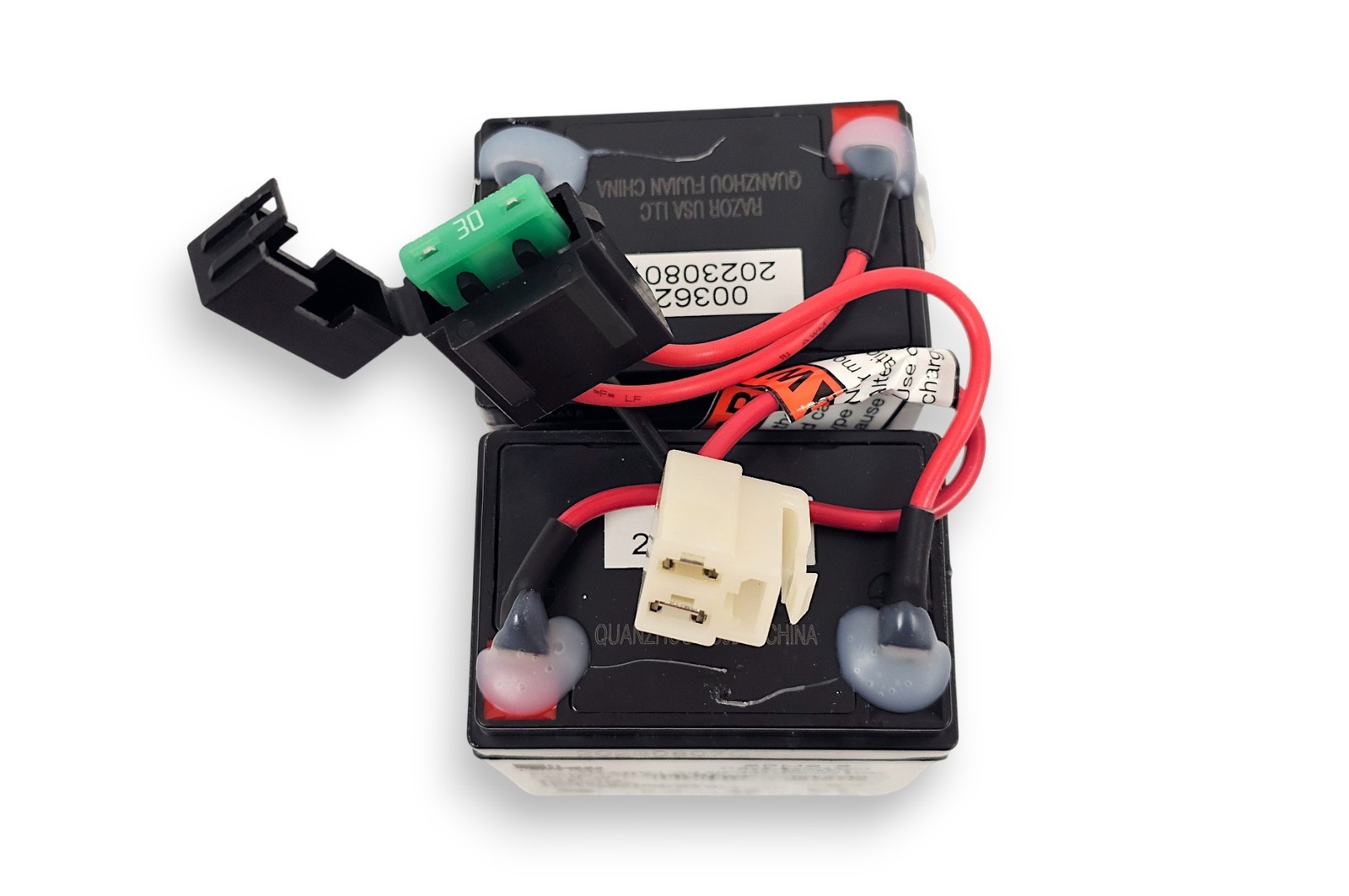 Ride On Part #W25143402003 Crazy Cart Shift Battery 30 Amp Fuse