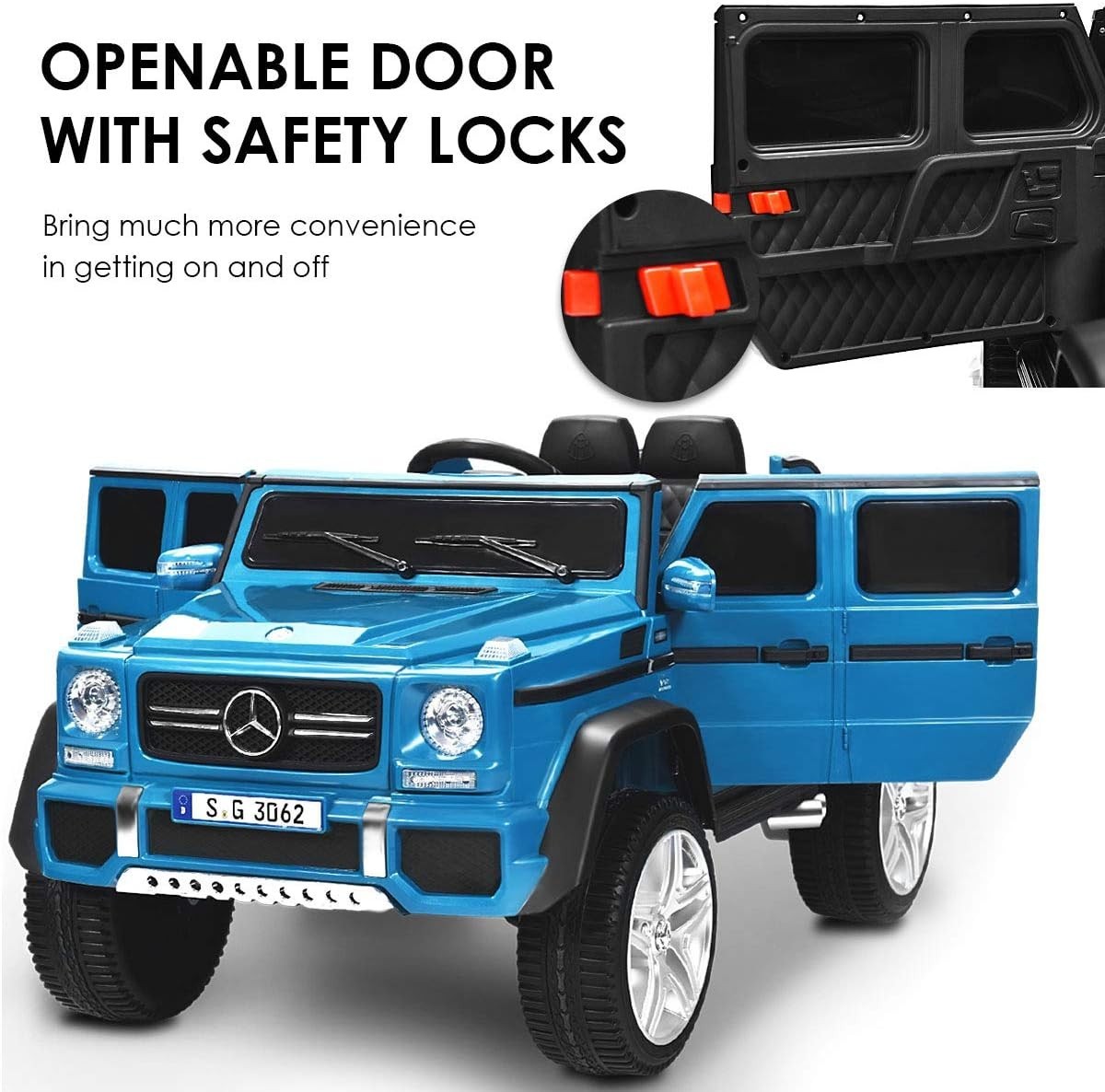 Licensed Mercedes-Benz Maybach 12V Ride On Car for Kids – Remote Controlled Fun