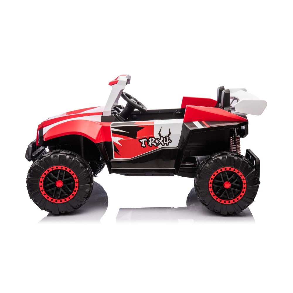 24V 2 Seater Kids Ride-On Car, 4×4 Off-Road UTV Toy w/ Remote Control