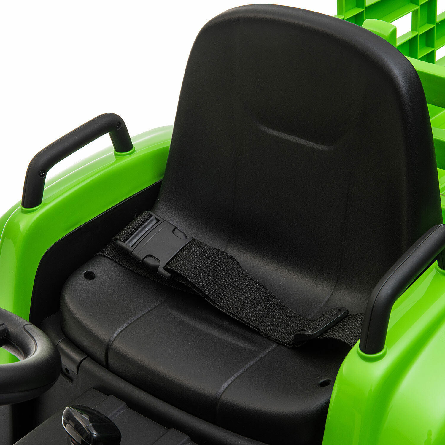 12V Electric Kids Ride On Tractor Battery Powered Toy w/ Trailer Christmas Gift