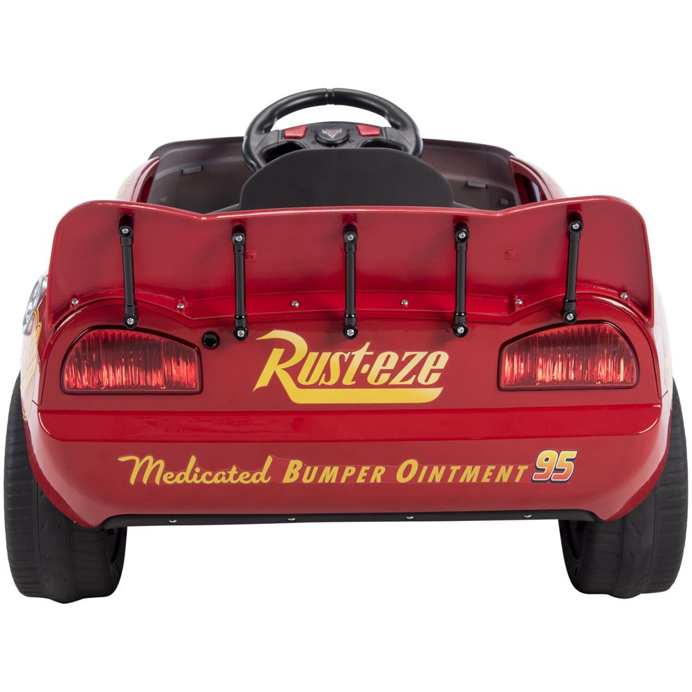 6V Disney Pixar Lightning Mcqueen Ride-On Toy Kids Ages 3-7 Red