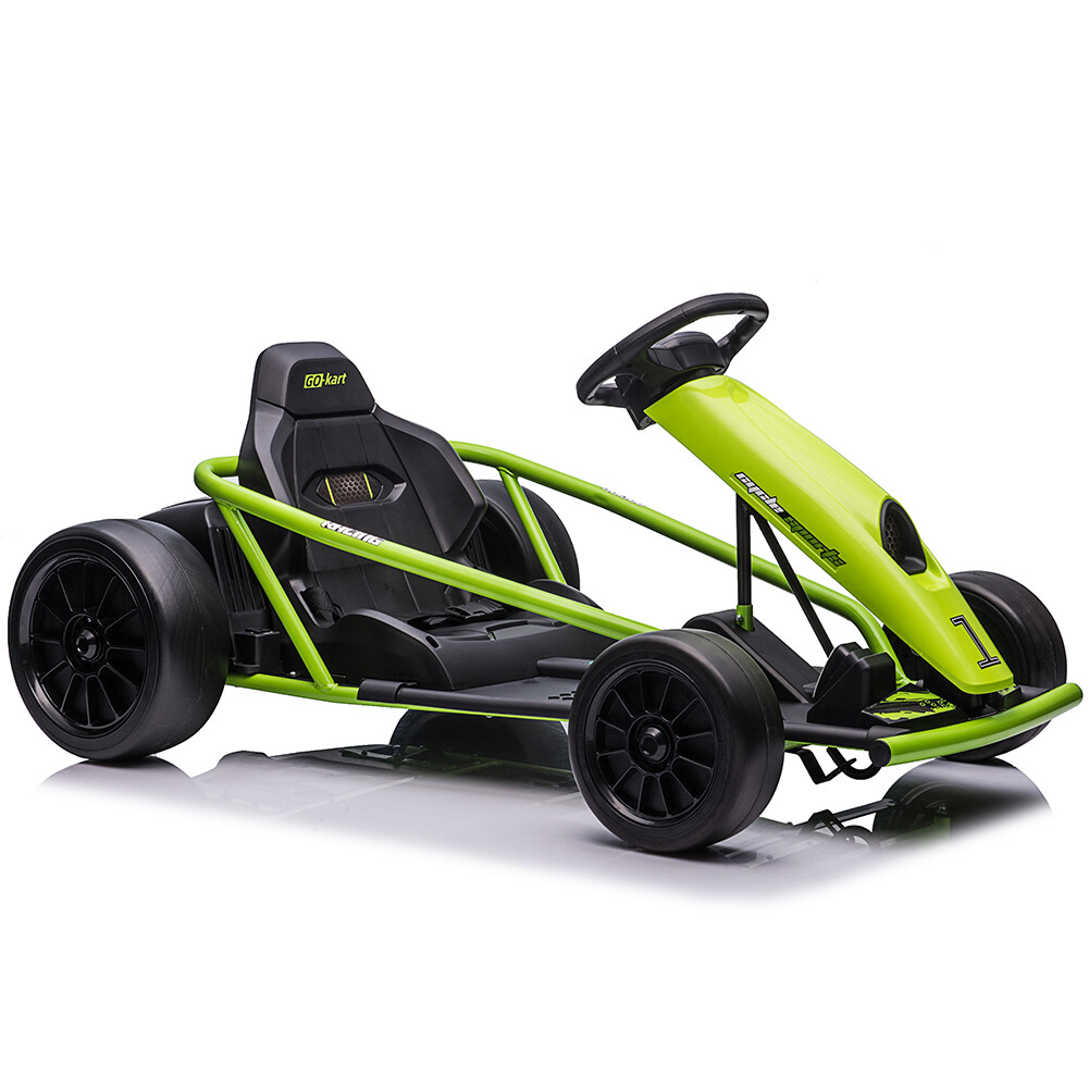 🔥24V Go Kart Ride On Toy for Kids 8-12 Years 300W*2 Extra Powerful Motors