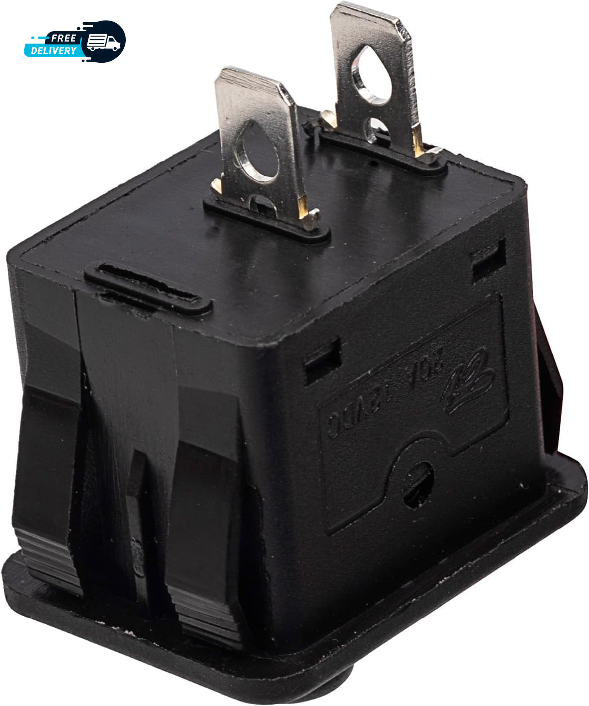 2 Pcs 6Volt 12Volt 2Pin Plunger Type Power Wheel Foot Pedal Switch