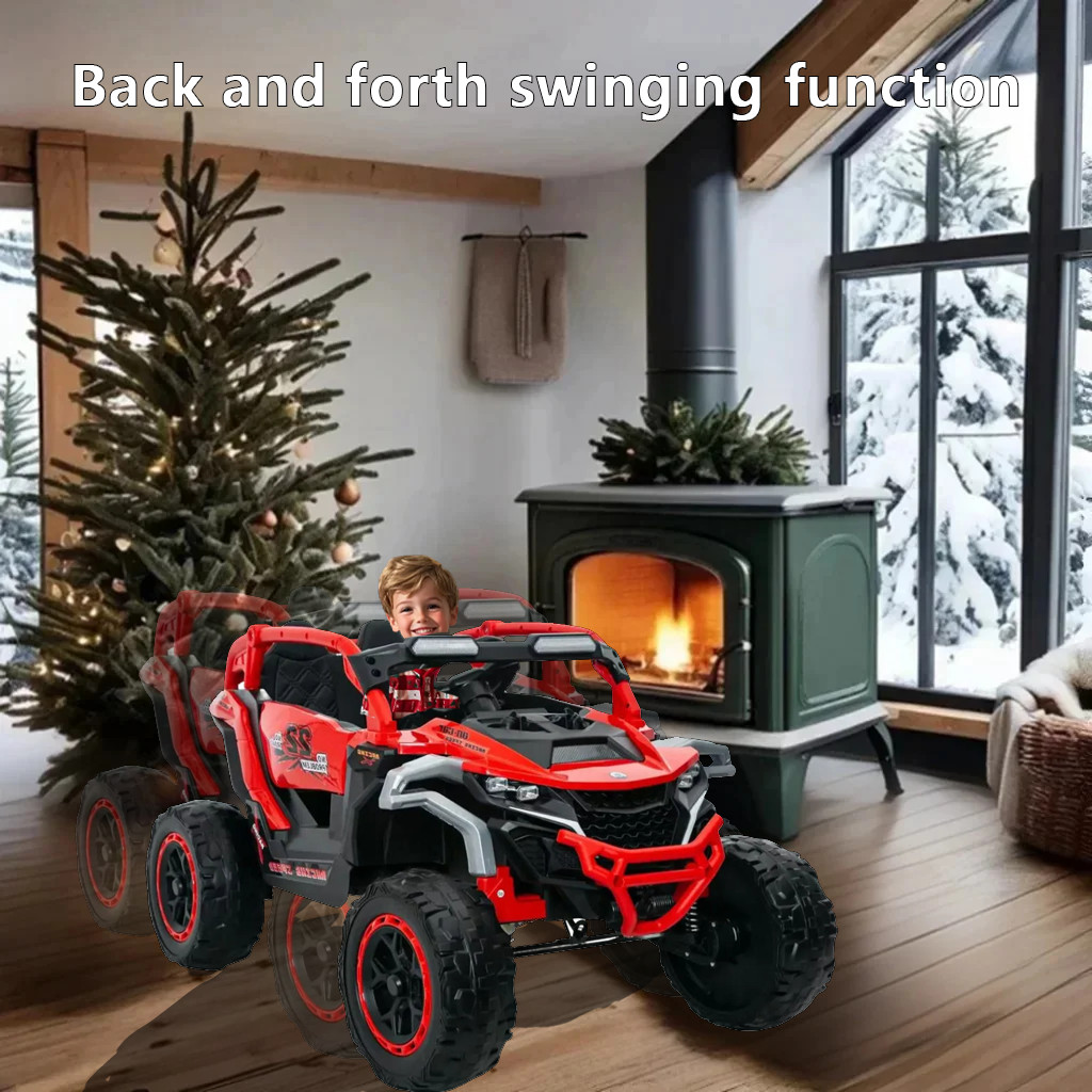 Kid Ride On Car Truck 2 Seater UTV 12V Battery Powered Electric Car with Remote