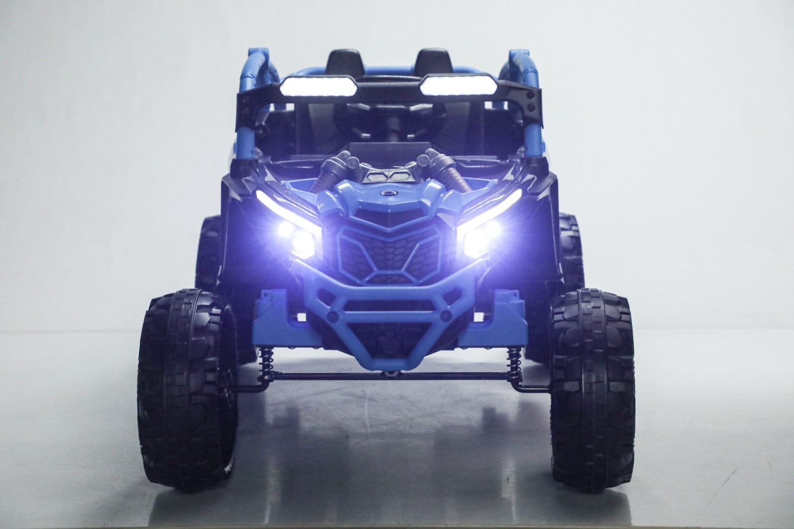 24V Kids Electric Car Ride on UTV Battery Power Wheels with Remote Control, Blue