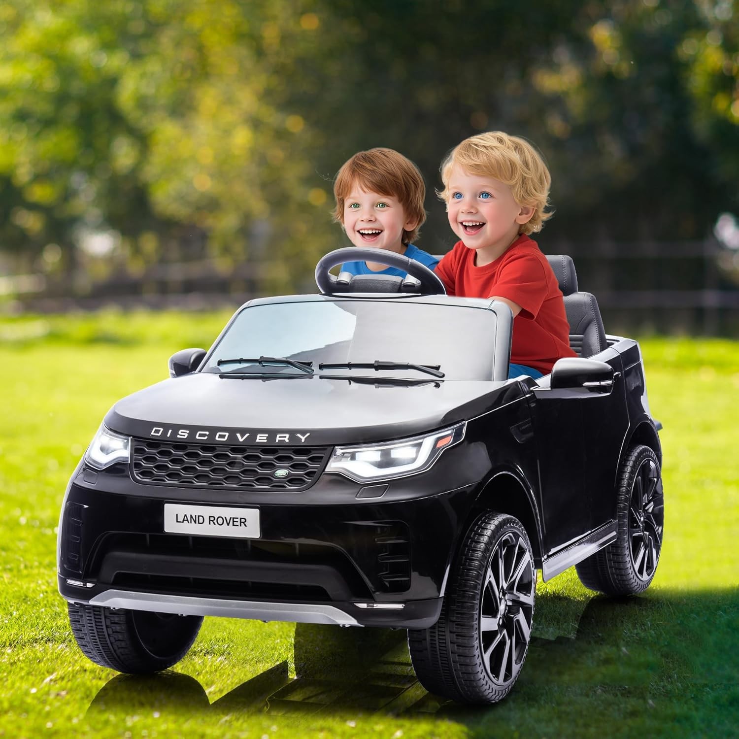 Licensed Land Rover 12V 2-Seater Ride-On Car W/ Parent Remote Control Multicolor