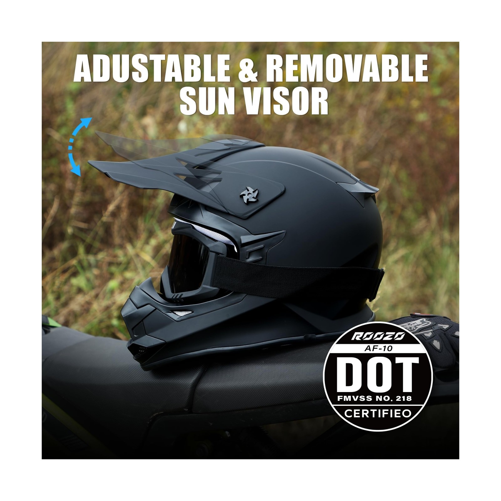 Kids Dirt Bike Helmets Youth ATV Helmet, Kids Motocross Helmet for Off Road, …