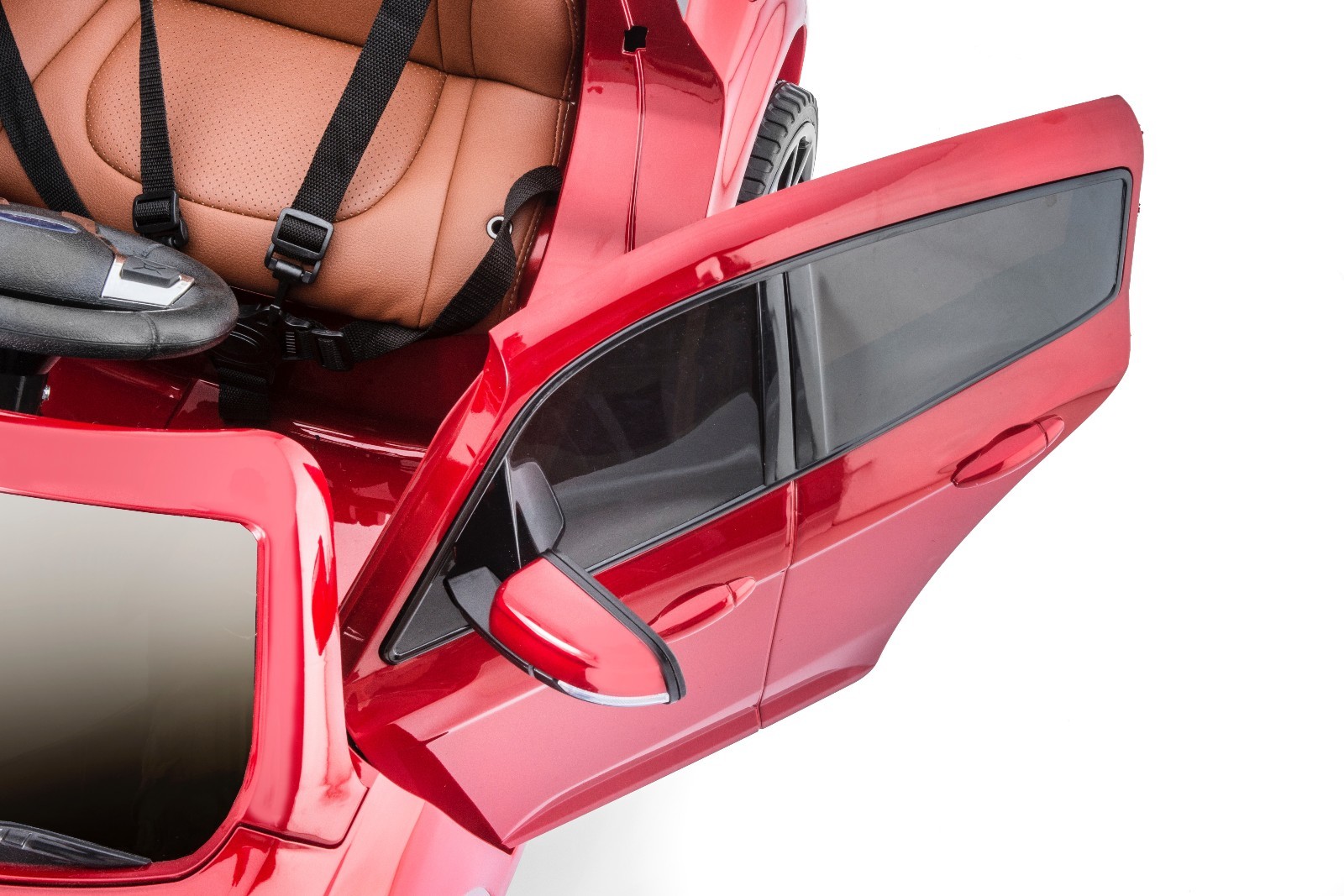 SUPERtrax® Licensed Ford Focus® RS Kids Ride on Car – Race Red