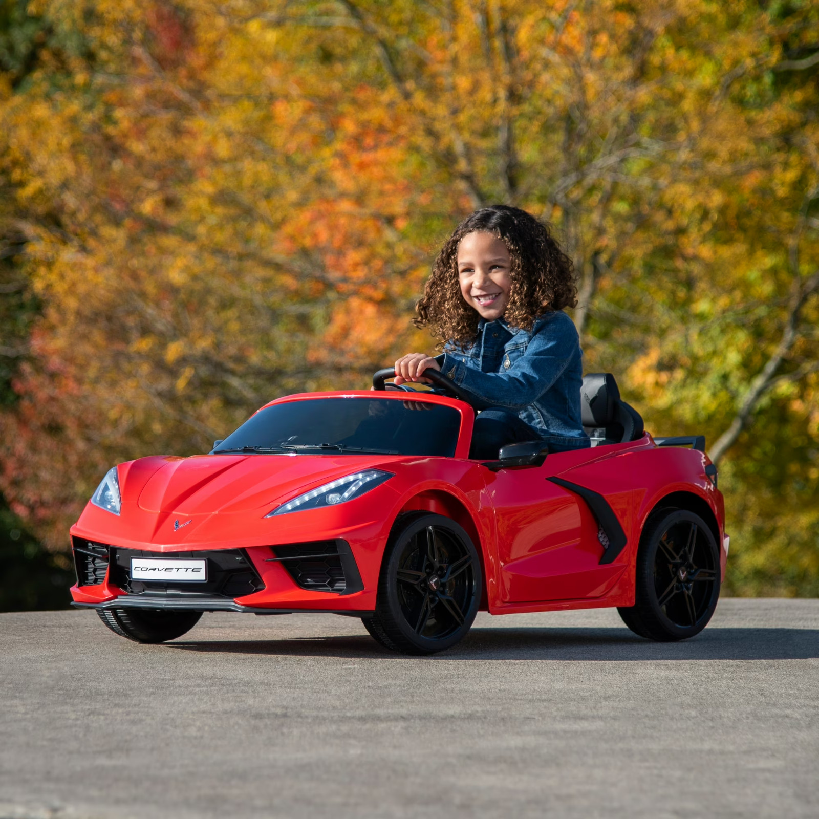 Huffy Corvette Stingray Ride-On Car Battery Powered 12V Children Ages 3+ Sounds