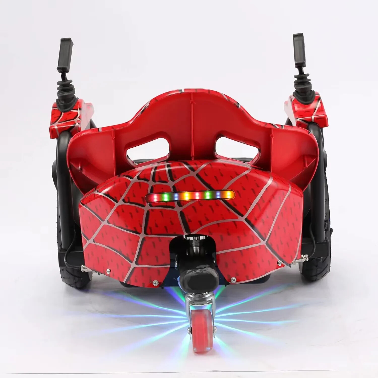 Children Electric Car 3-Wheels High Speed Drifting with shiny LED Light Spider-M