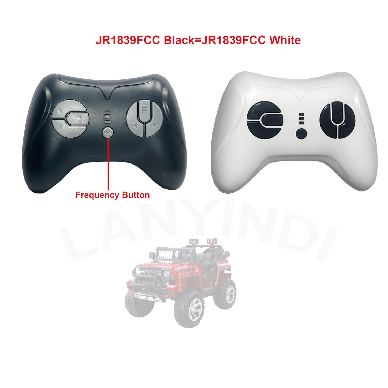 12V 24V Power Wheels Remote Control Ride On Toy Cars 2.4G Bluetooth Compatible
