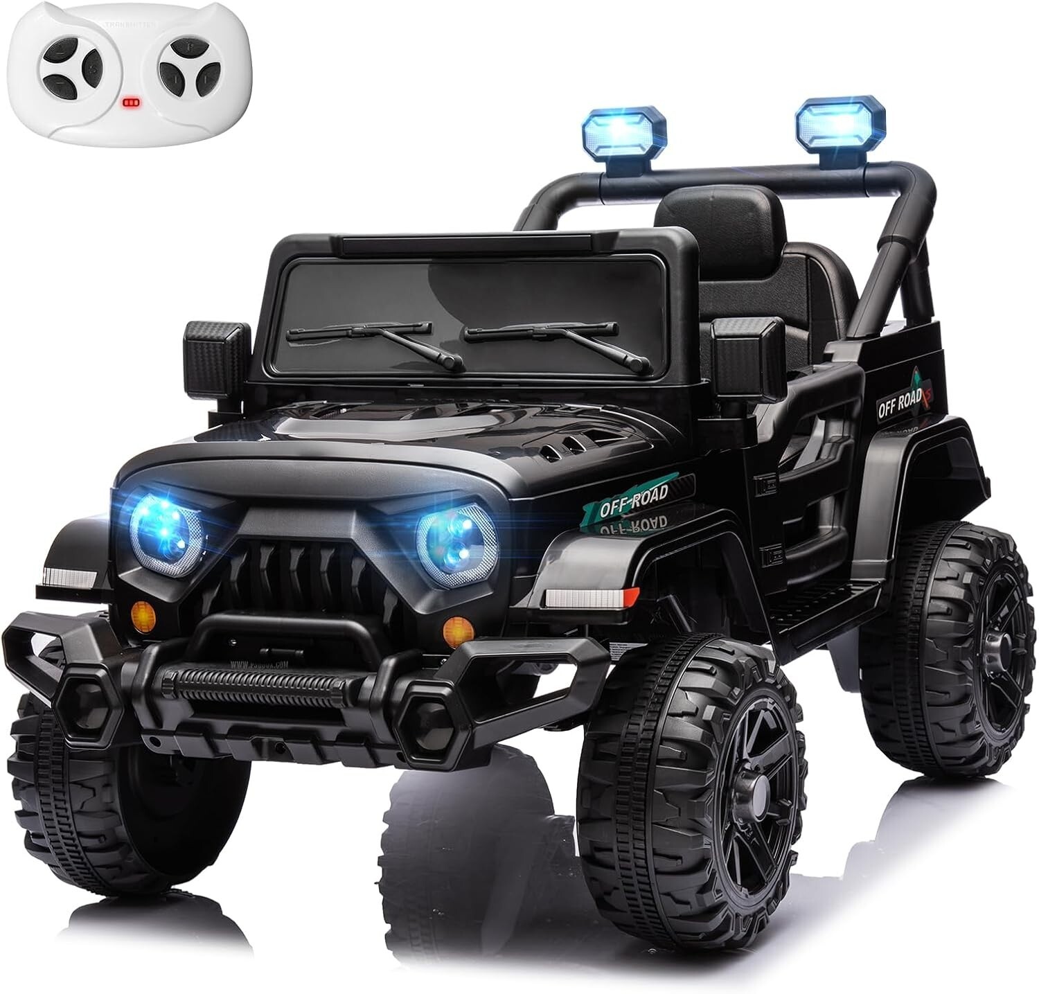 Carro Electrico Para Niños De 3 A 5 Años Montar Manejar Y Jugar Con Luces NUEVO