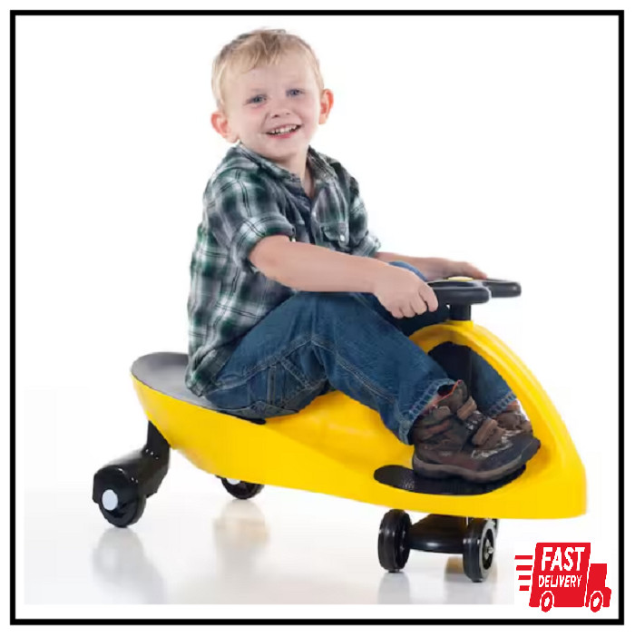Yellow Wiggle Car Ride On