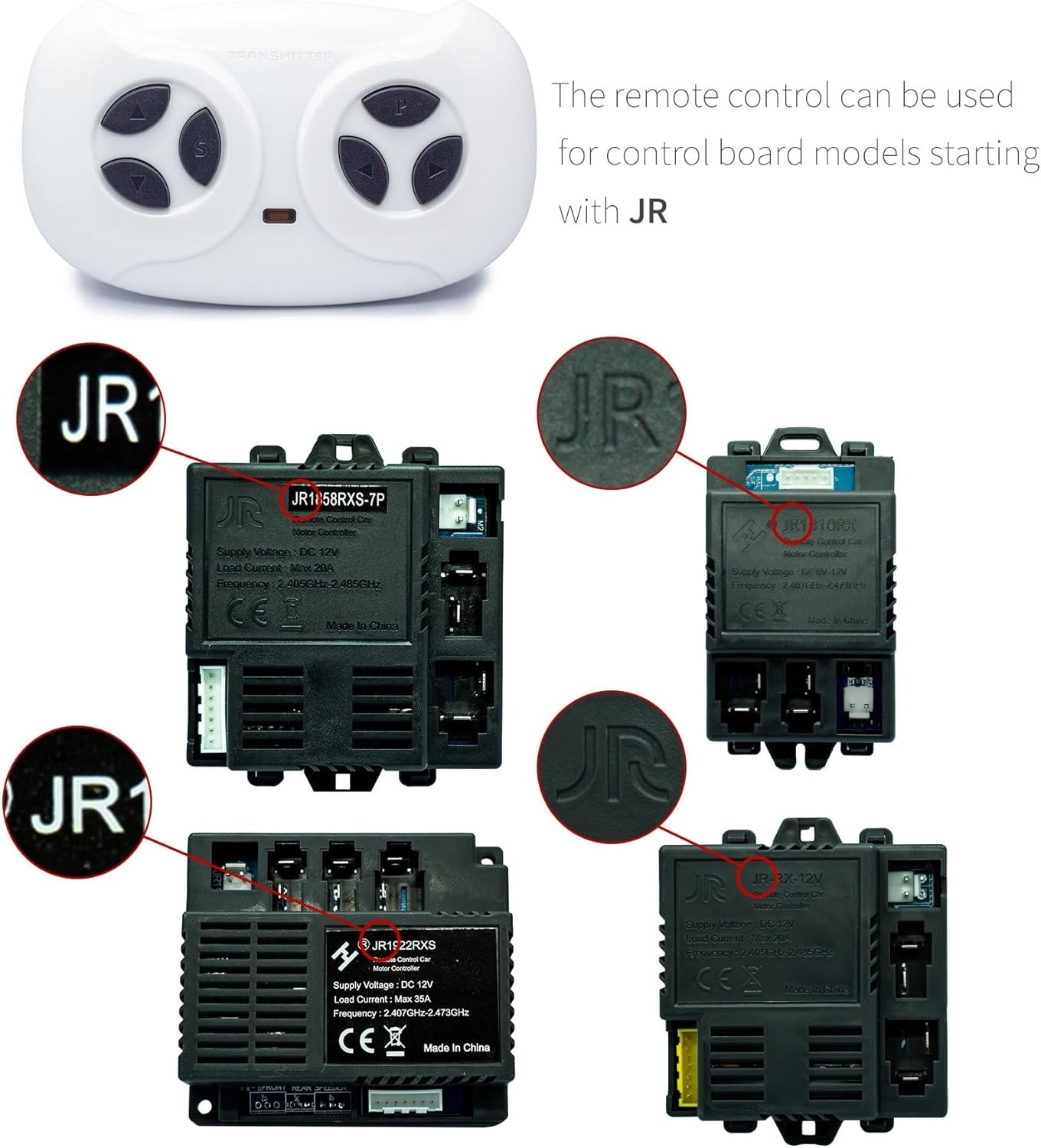 Kids’ Electric Vehicle Remote Control – Bluetooth, 100ft Range & Easy Setup
