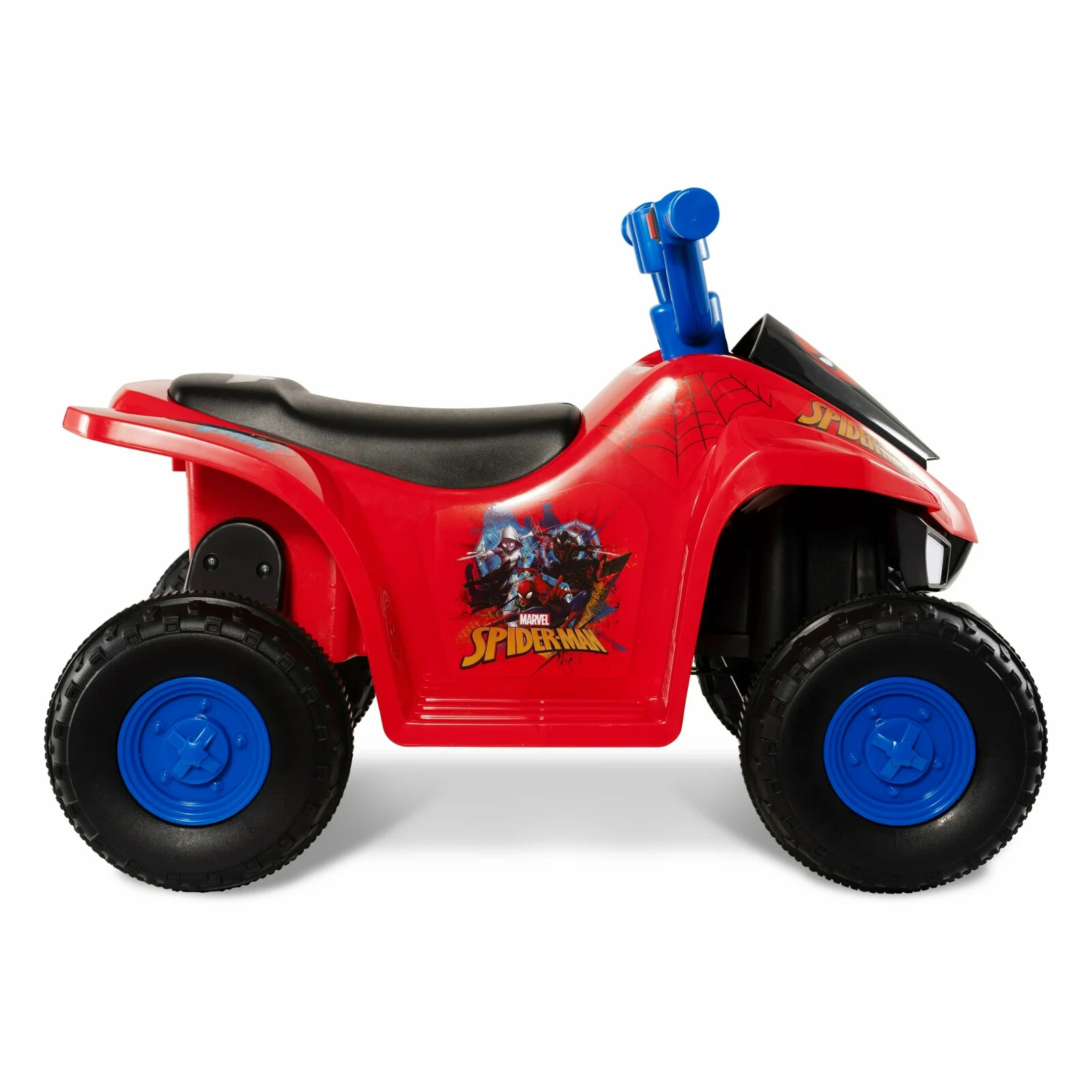 Kids Spiderman 6V Battery-Powered Ride-On Quad, Ages 1.5+