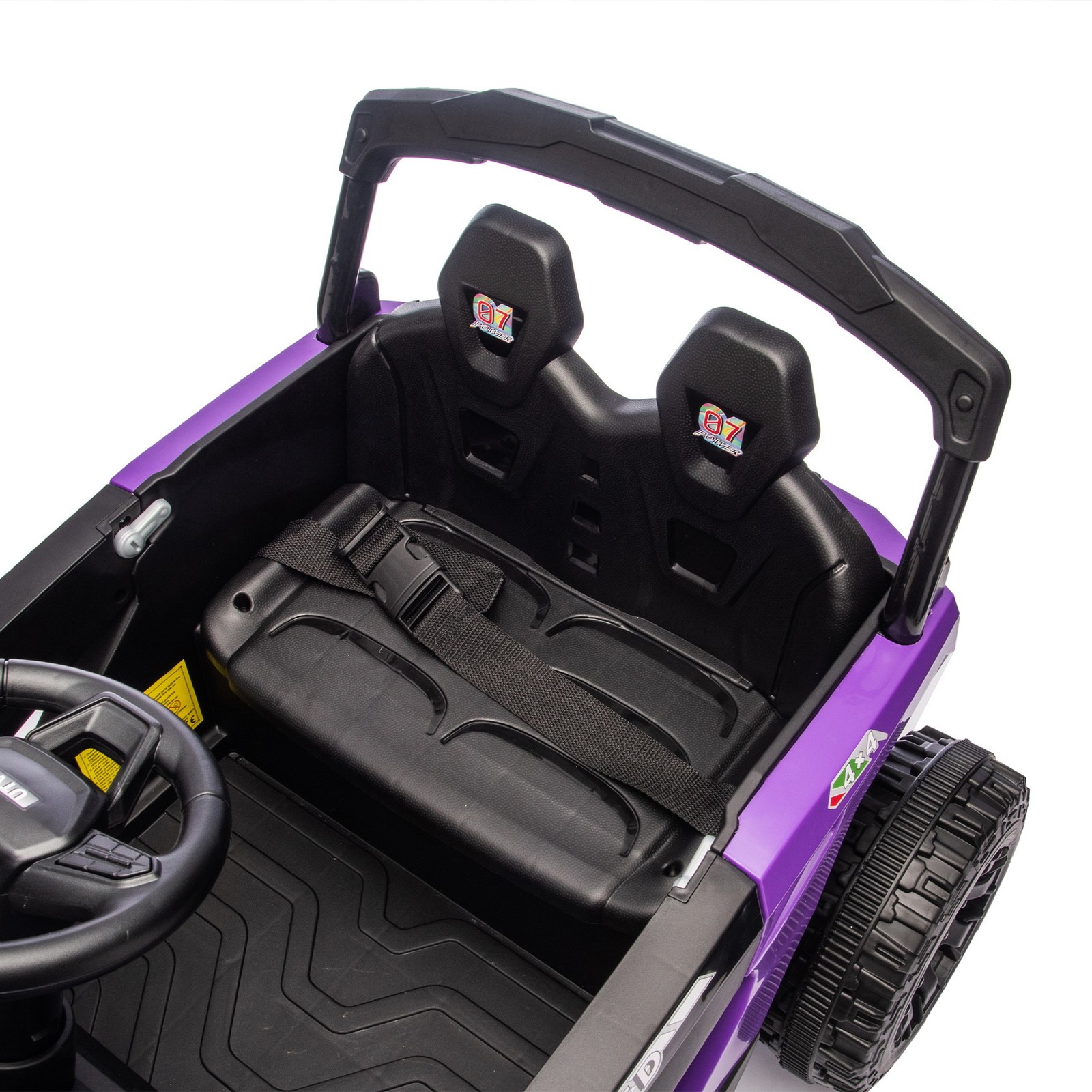 24V 9AH 2-Seater Ride On UTV Toy Car Music LED Parent Control 4-Wheel Suspension