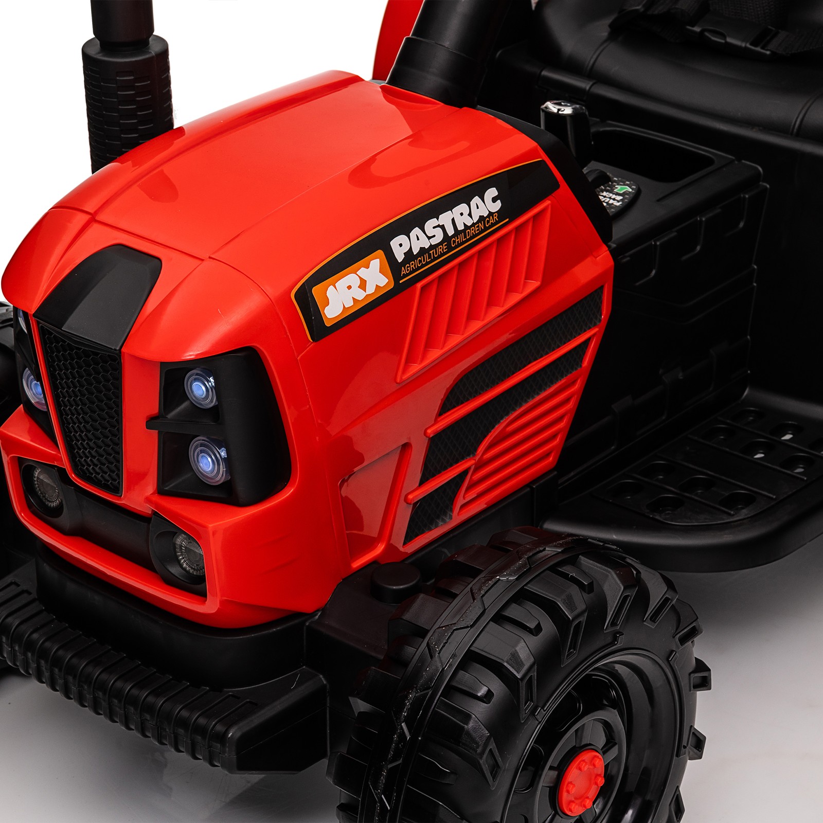 Ride on Tractor 24V 400W Powered Electric Tractor Toy electric car for kids Red