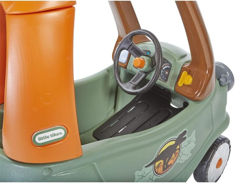 T-Rex Cozy Coupe Ride-On Car for Kids – Large Multicolor Fun & Adventure