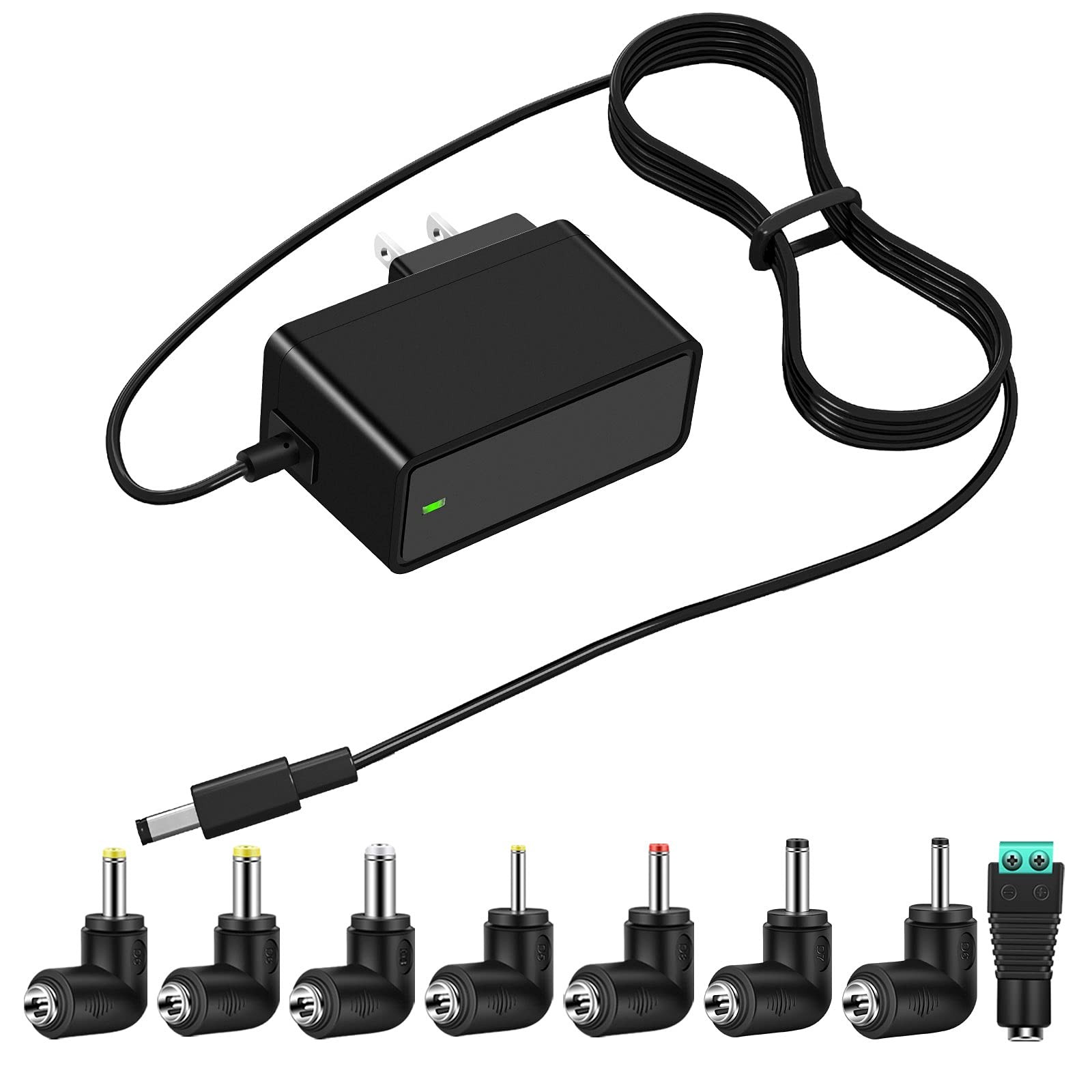 12V Charger Ride-On Car, Power Adapter for FanttikRide N7 Wiggle Car, Safe AC…
