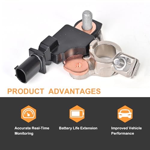 Battery Current Sensor 4692269AI Battery Temperature Voltage Sensor Compatible