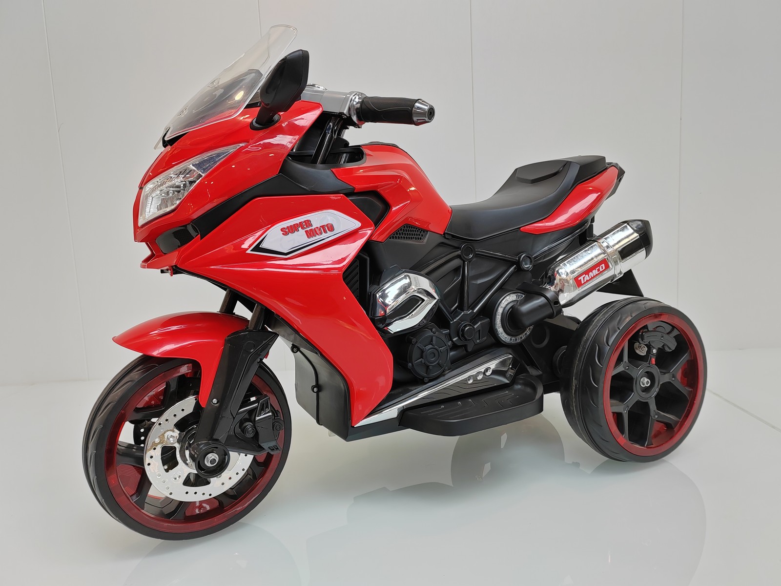 12VKids Electric motorcycle Kids electric toys Children Battery Motor Bikes Red