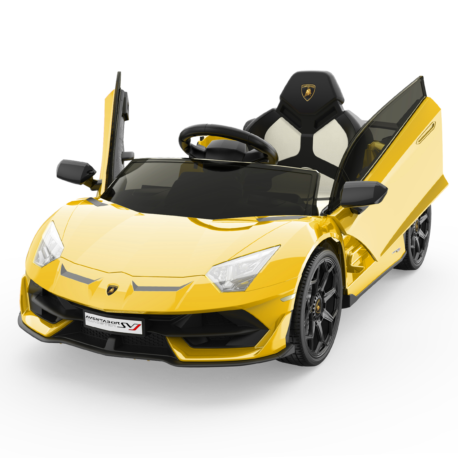Kids Ride On Car, 12V Electric Vehicles Battery Powered Sports Car With Control
