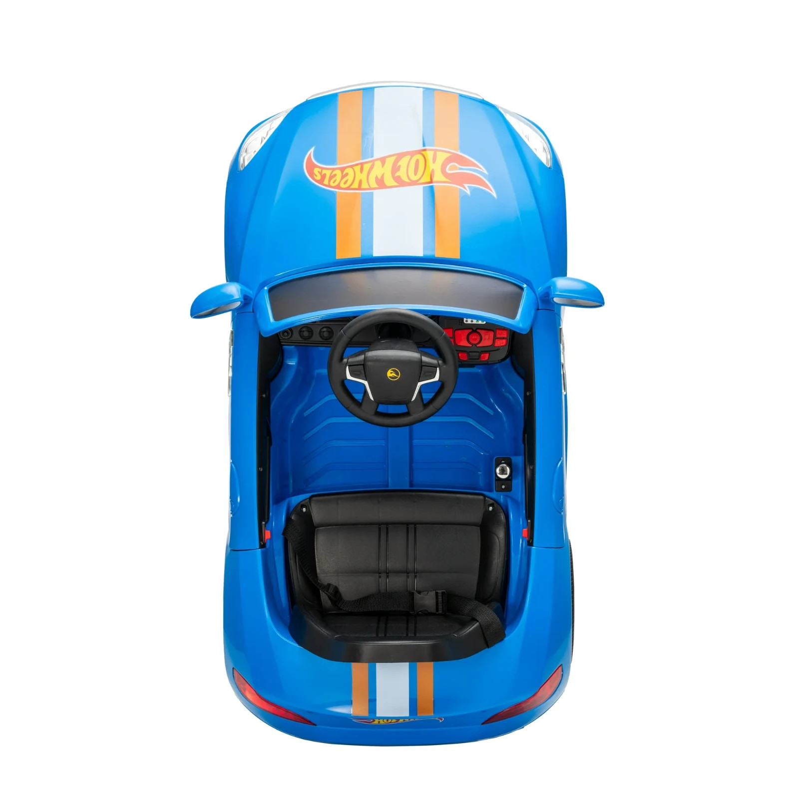 Hot Wheels Convertible 6V Battery-Powered Ride-On Car w/ Remote Control, Ages 3+