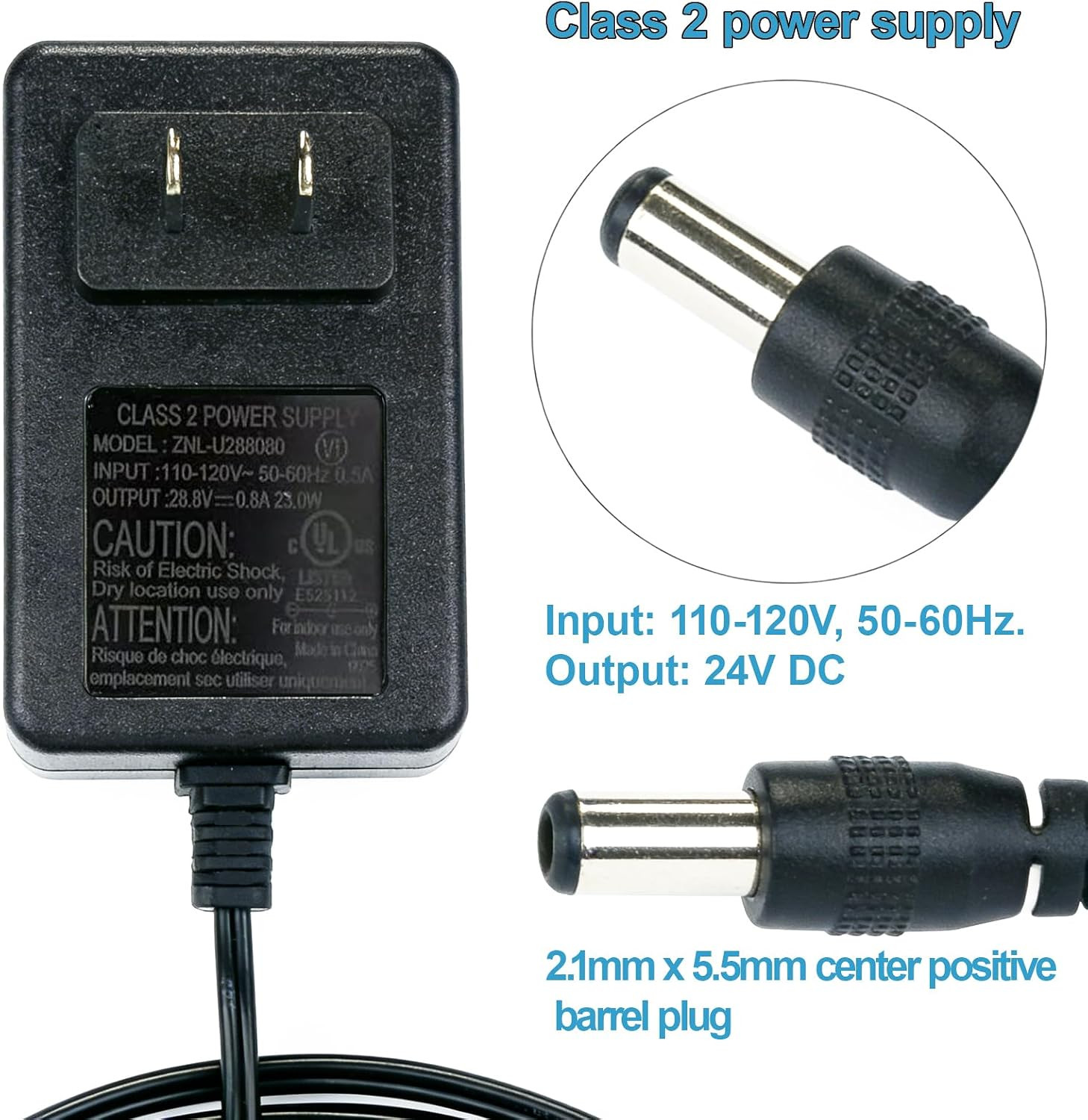 24 Volt Charger for Kids Ride on Toys Cars, 24V Battery Charger | for Children R