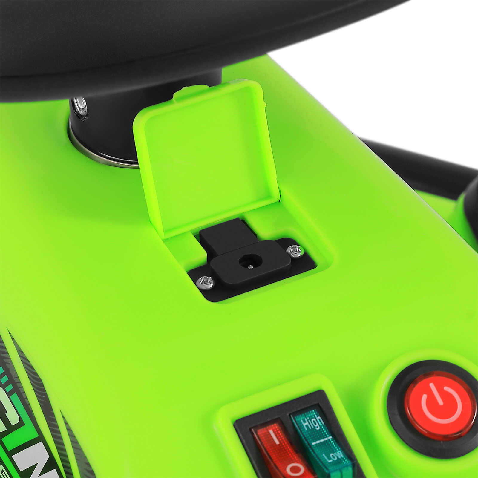 JOYLDIAS Green Electric 24V Ride On Drifting Go Kart High/Low Speed Boy Kid Gift