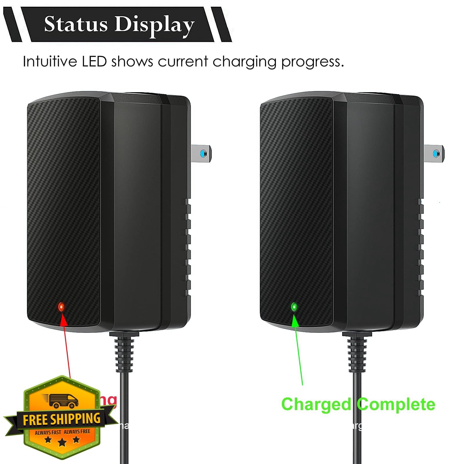venshun 12v Ride On Toy Car Battery Charger