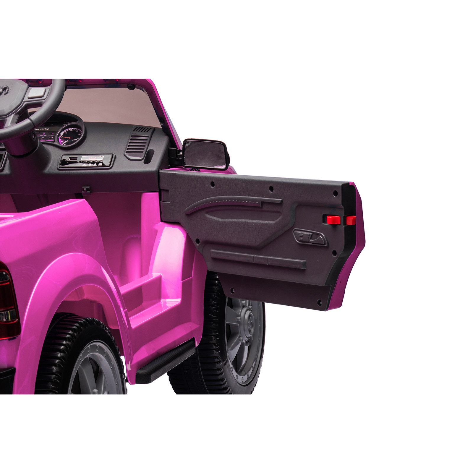 Large Kids Ride On Electric Pickup WITH/Parents Control For Kids Aged 3-5 Pink