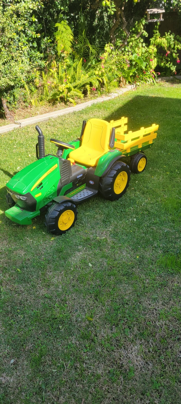 USED Peg Perego John Deere Ground Force Tractor NO SHIPPING