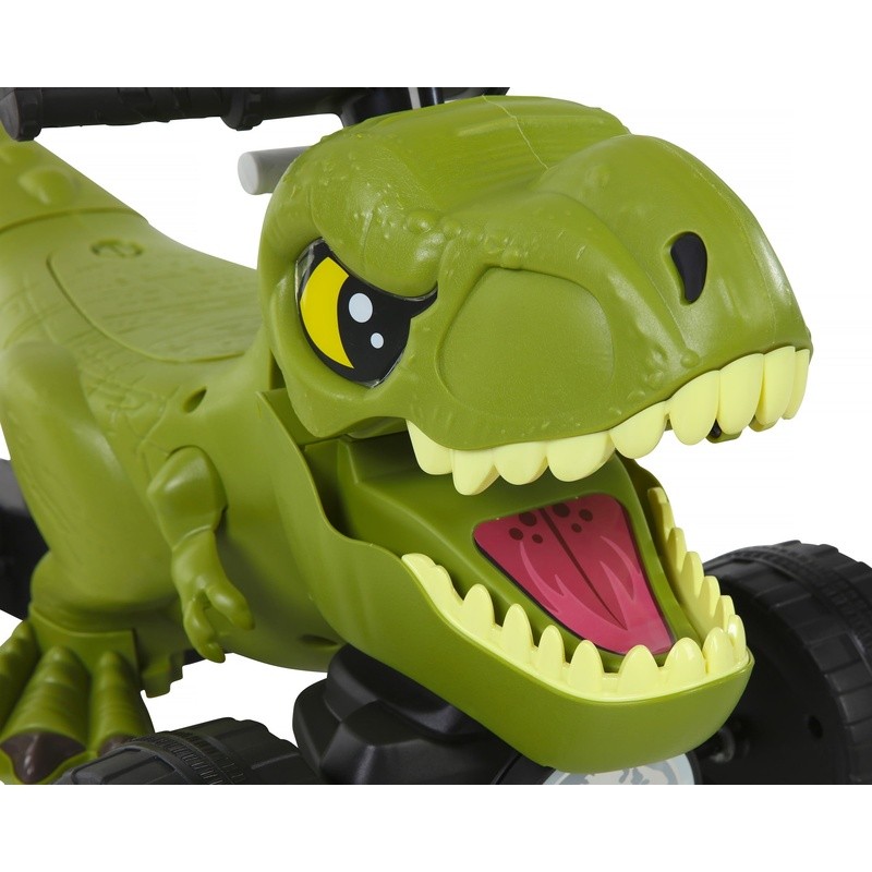 6V T-Rex Ride On Toy Battery Powered Dino Buggy Interactive Features 2MPH Kids