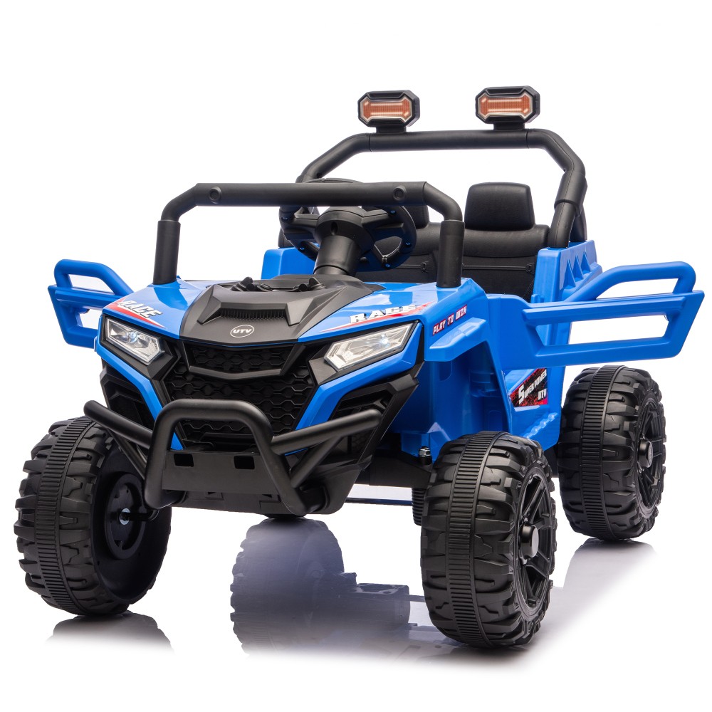 12V 2WD Kids Ride On UTV W/ 2.4G PC,Anti-Collision Bar,High Chassis,Anti-Slip