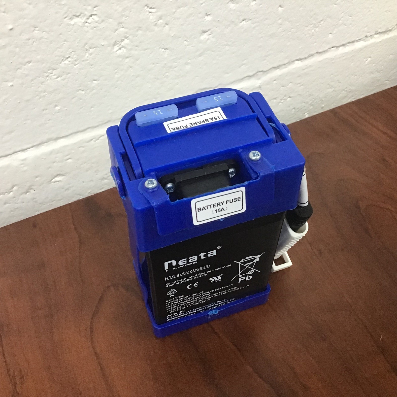 Neata 6 Volt Battery Compatibal with for Action Wheels Batman open box