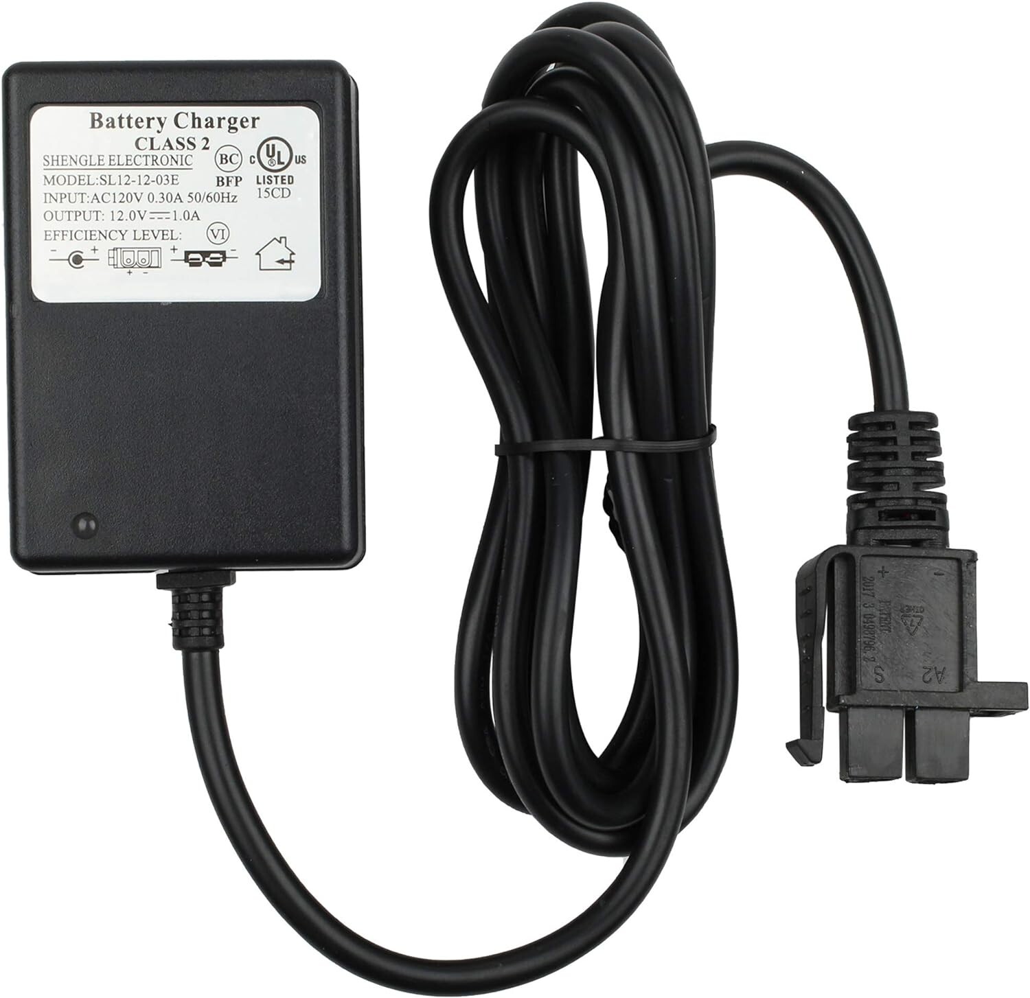 Universal 6FT Cable Length – Compatible 12V Battery Charger – Certified Safe