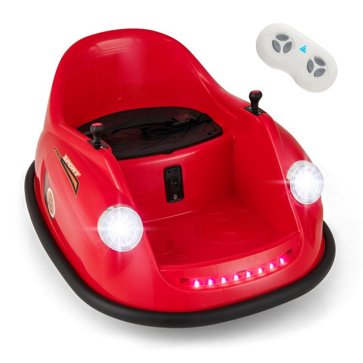 12V Battery Powered Electric Kids Ride on Baby Bumping Toy Car w/Remote Control