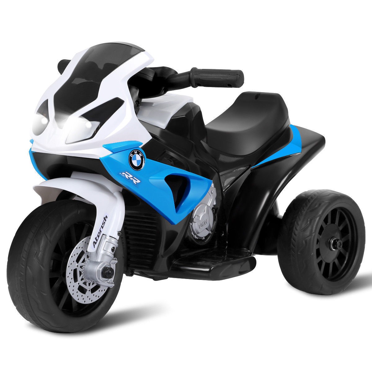 Kids Ride On Motorcycle BMW Licensed 6V Electric 3 Wheels Bicycle w/ Music Navy