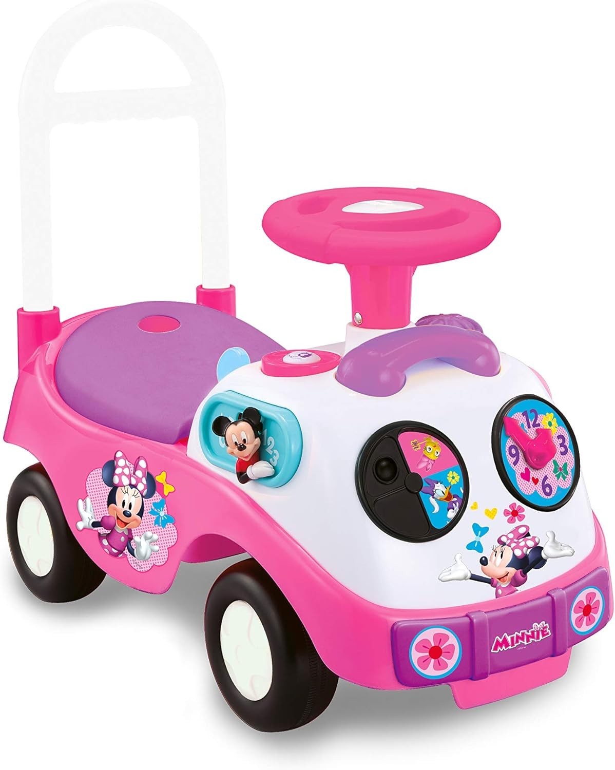 My First Minnie Mouse Push Car – Safe Ride-On with Lights & Sounds for Toddlers